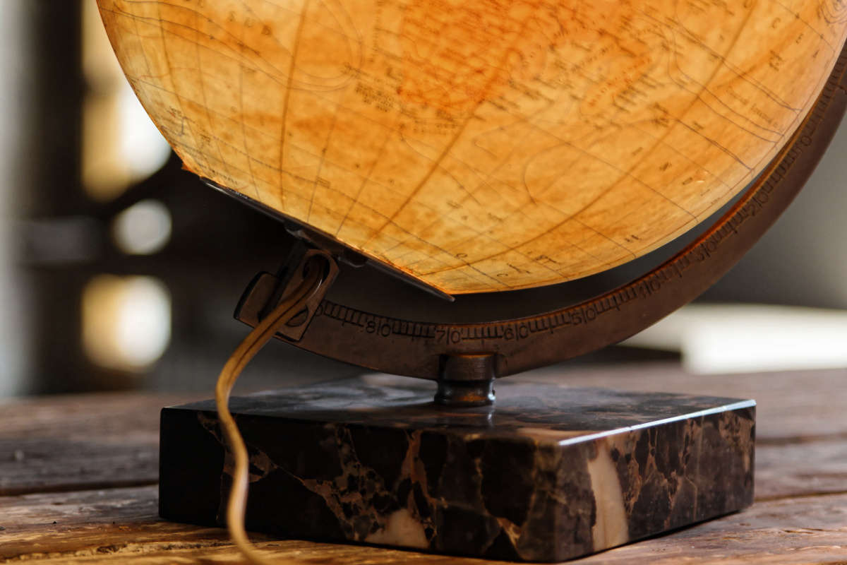 Globe terrestre lumineux, marque Taride, année 1962 – Image 8