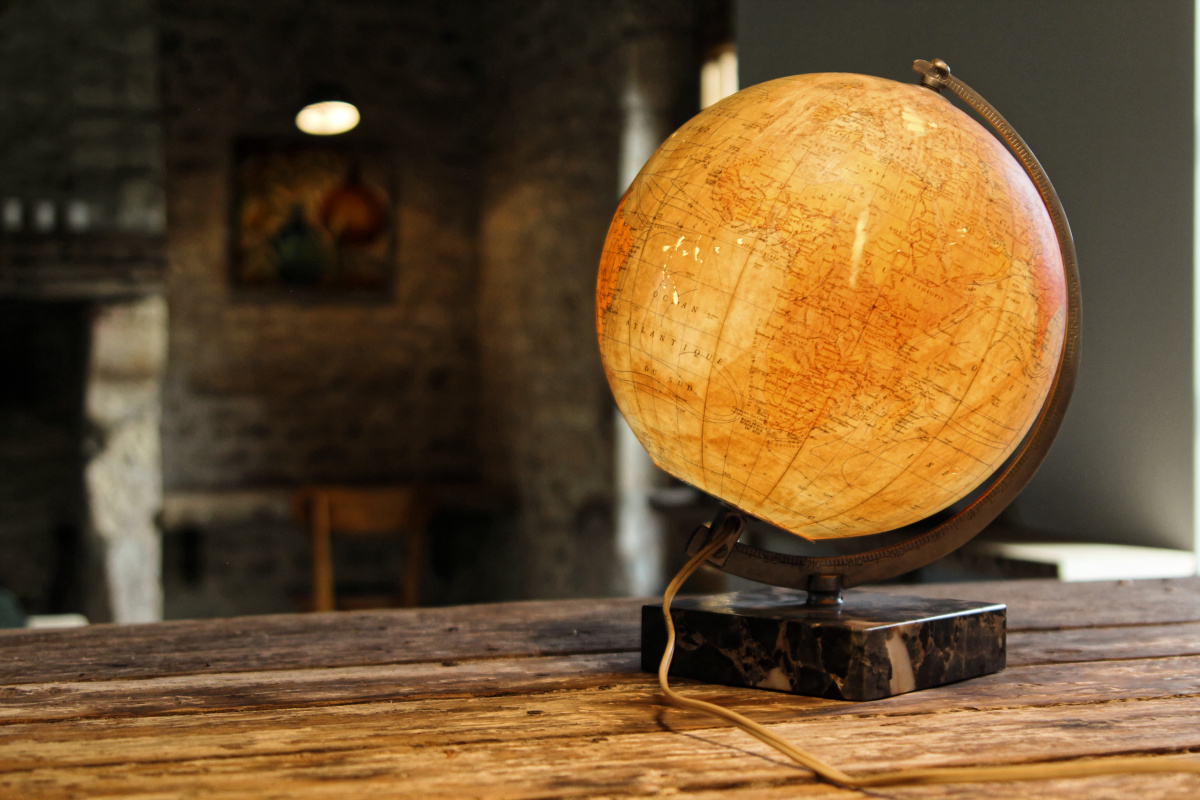 Globe terrestre lumineux, marque Taride, année 1962 – Image 9