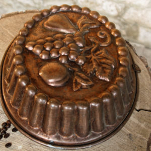 Moule à gâteau en cuivre étamé