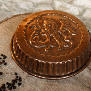 Moule à gâteau en cuivre étamé