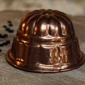 Moule a kouglof en cuivre étamé
