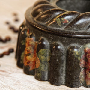 Moule a kouglof en tôle sérigraphiée