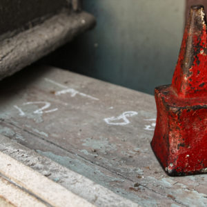 Anciennne petite enclume d'établi