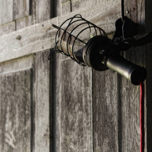 Ancienne lampe baladeuse d'atelier - marque RADIUS