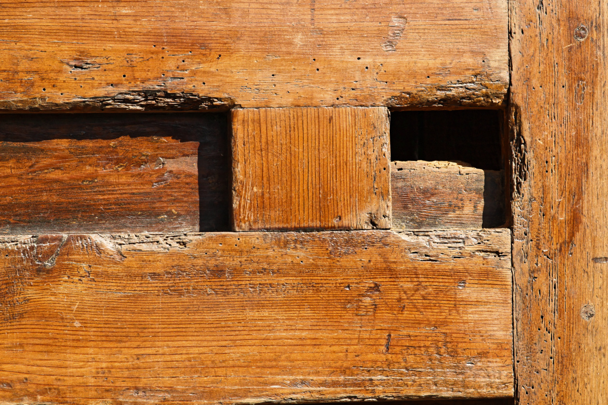 Porte espagnole à caissons XVIIème siècle, Haute Epoque – Image 10