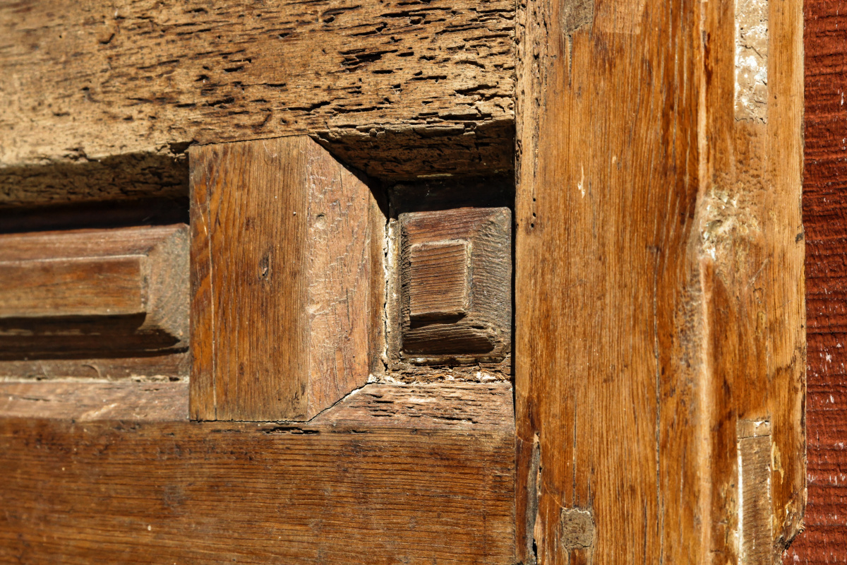 Porte espagnole à caissons XVIIème siècle, Haute Epoque – Image 4