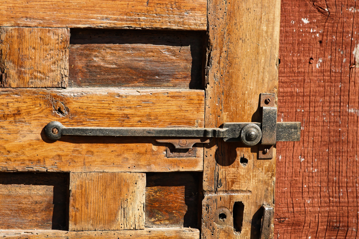 Porte espagnole à caissons XVIIème siècle, Haute Epoque – Image 8