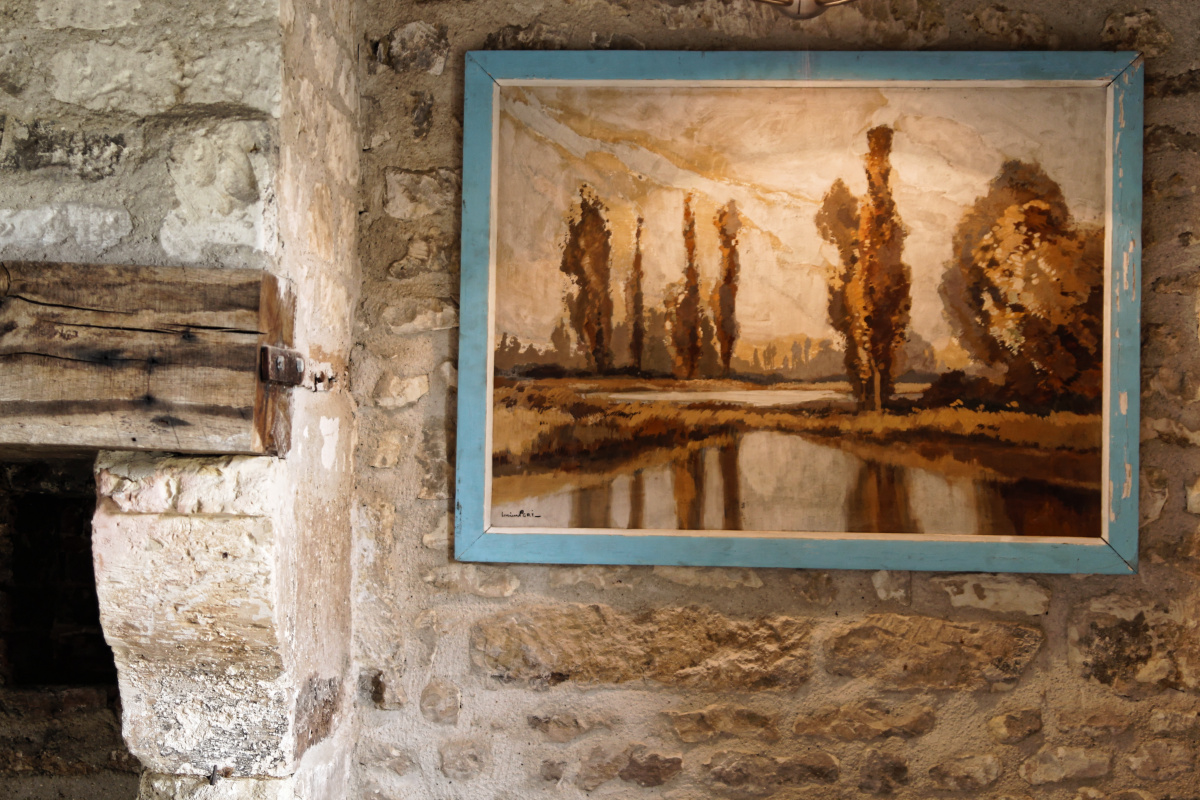 Huile sur Isorel signée Lucien Péri (1880 -1948) – Image 2