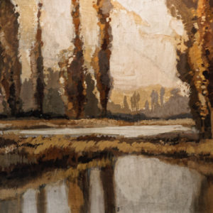 Huile sur Isorel signée Lucien Péri (1880 -1948)