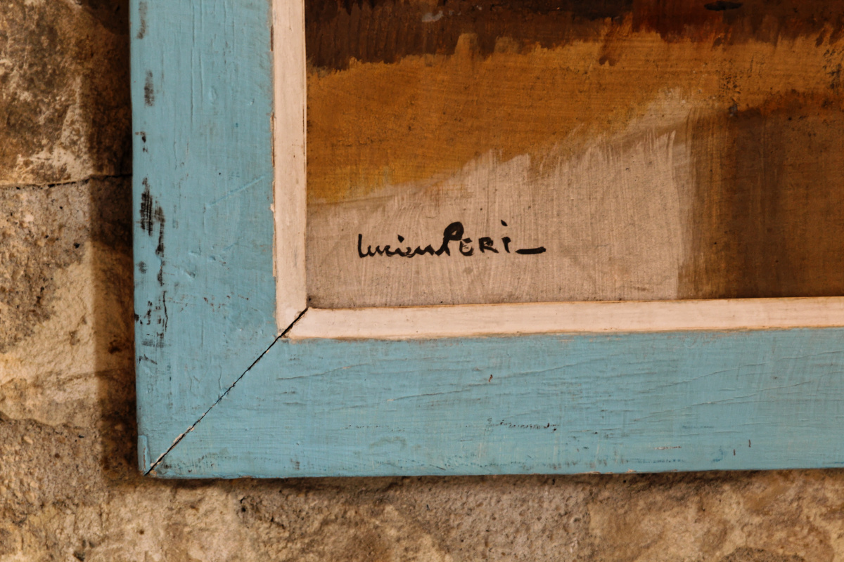 Huile sur Isorel signée Lucien Péri (1880 -1948) – Image 4