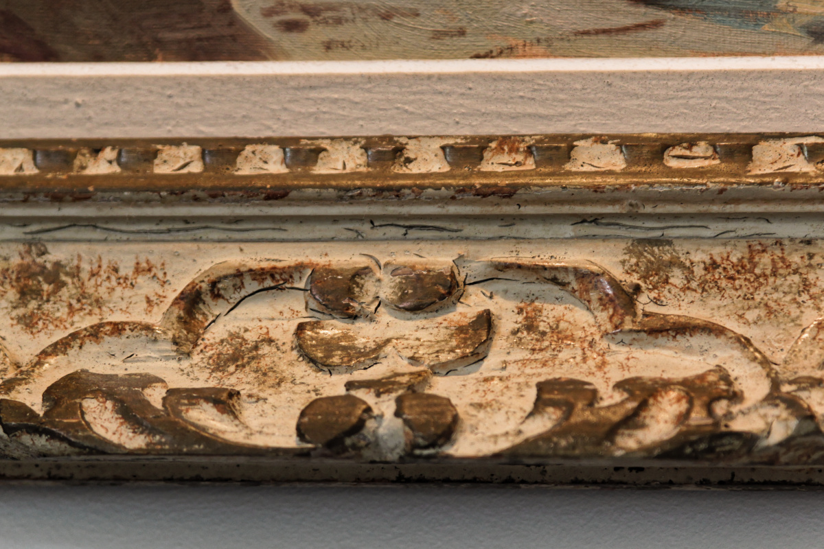 Huile sur toile, port de Méditerranée, Signée A. Normand – Image 7