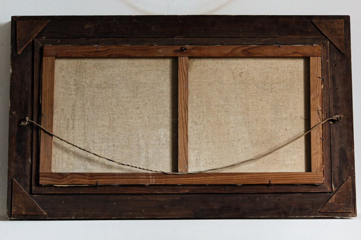 Huile sur toile, port de Méditerranée, Signée A. Normand – Image 8