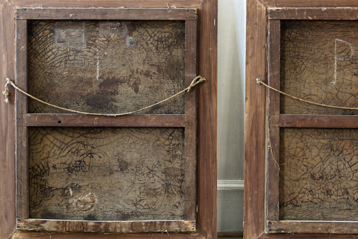 Huiles sur toile paysage animé – Image 13