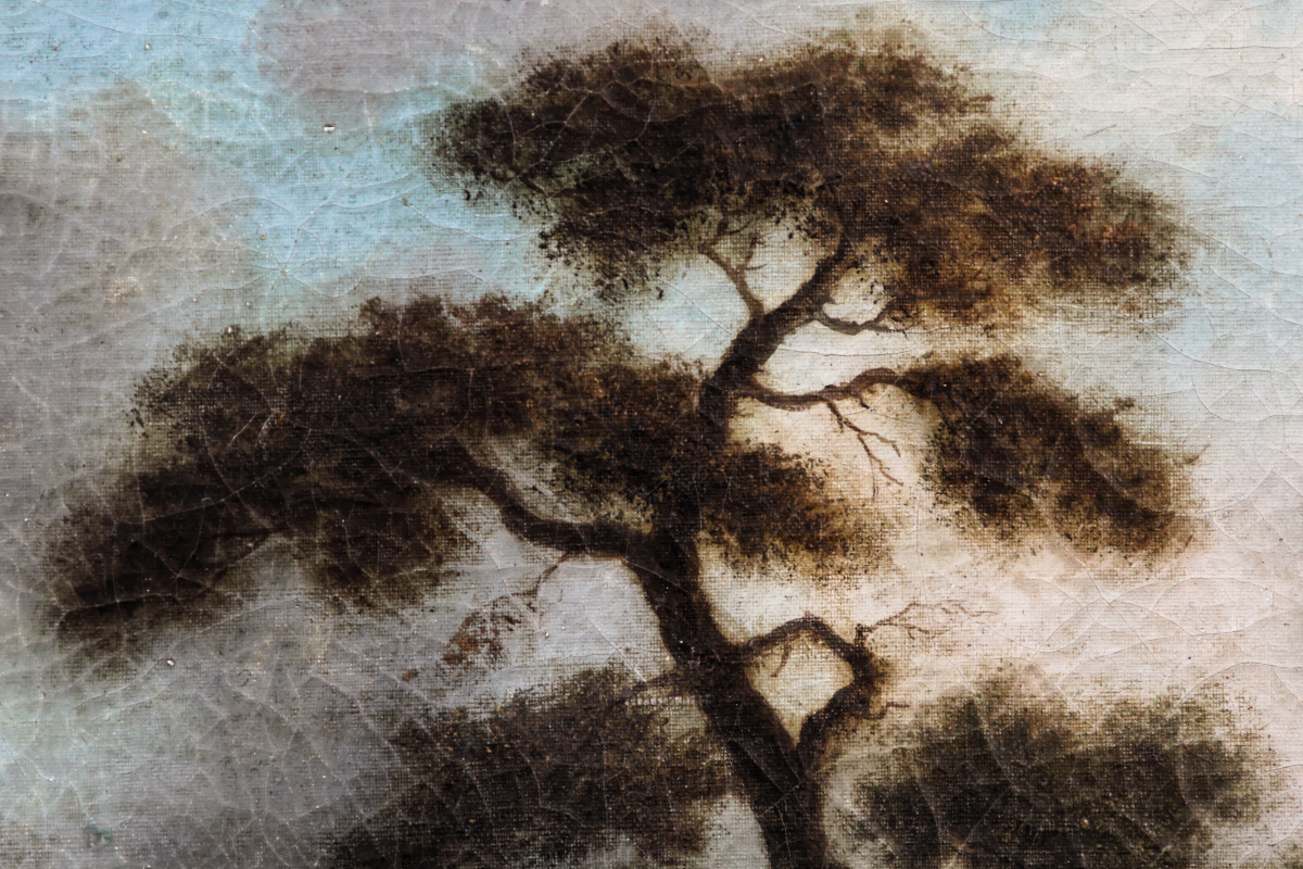 Huiles sur toile paysage animé – Image 8