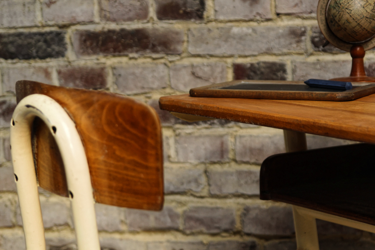 Pupitre d'écolier, années 50 – Image 8