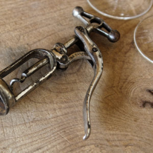 Rare tire bouchon Jacques Perille - Le presto, fin XIXème en fer nickelé