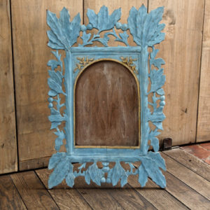 Cadre en bois sculpté, feuilles de houx (Napoleon III)