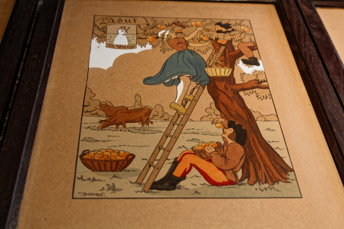 12 lithographies colorisées signées – Image 9