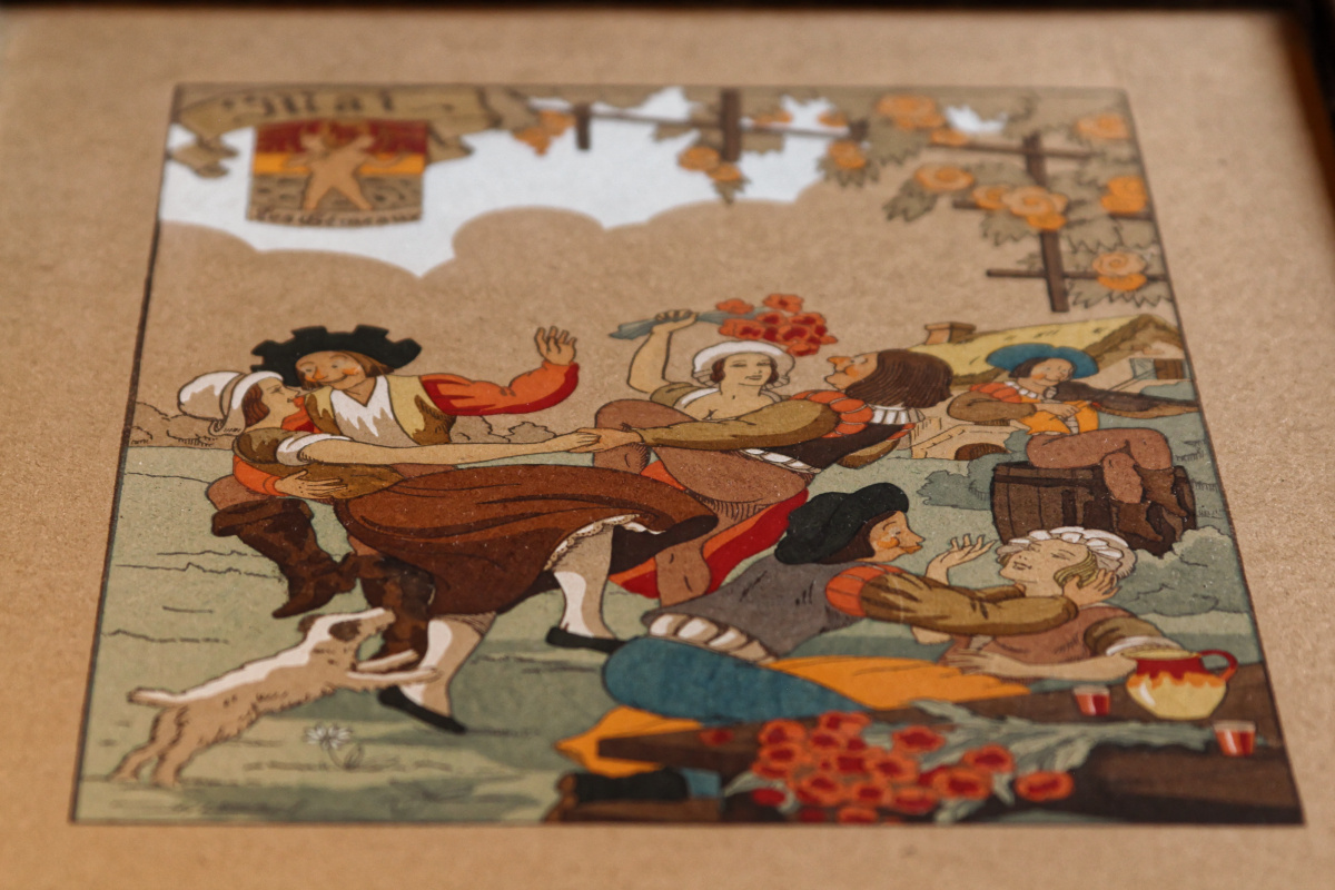 12 lithographies colorisées signées – Image 4