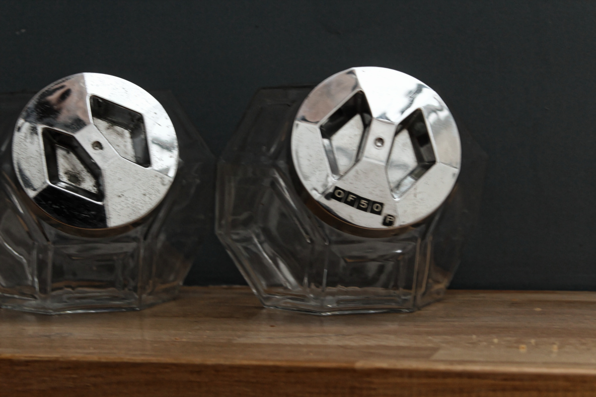 Paire de bocaux de bonbons années 50-60 – Image 6