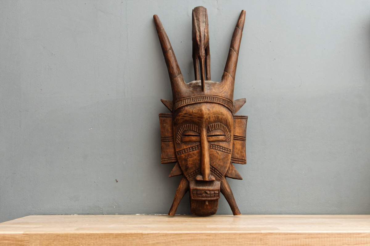 Masque tribal Senoufo - Côte d'Ivoire – Image 9