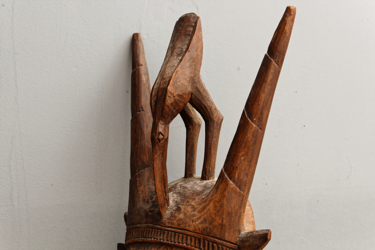 Masque tribal Senoufo - Côte d'Ivoire – Image 5