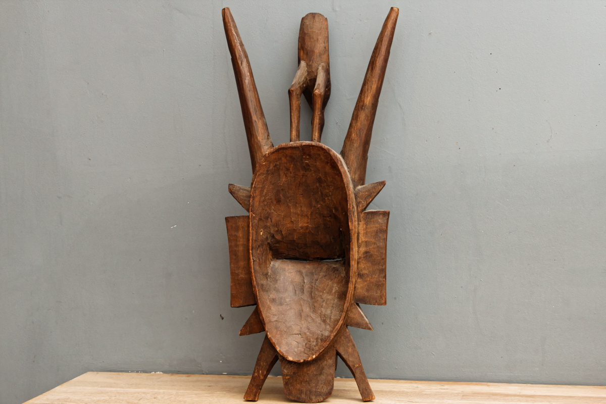 Masque tribal Senoufo - Côte d'Ivoire – Image 3