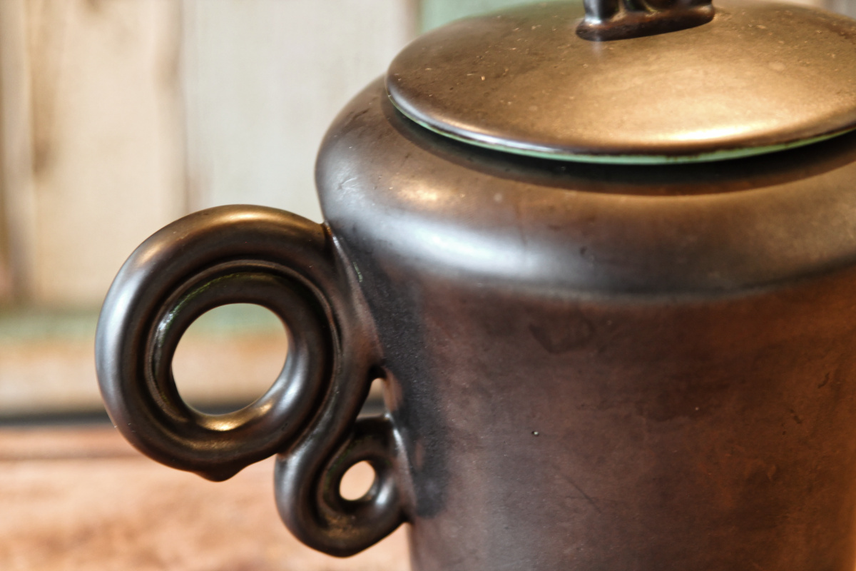 Service à thé, années 50 - faience d'Accolay – Image 5