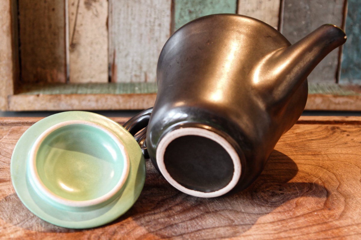 Service à thé, années 50 - faience d'Accolay – Image 4