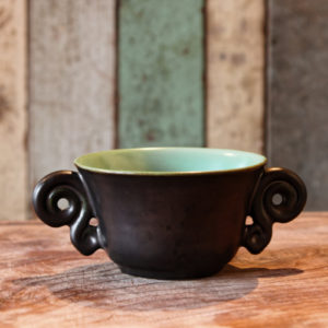 Service à thé, années 50 - faience d'Accolay