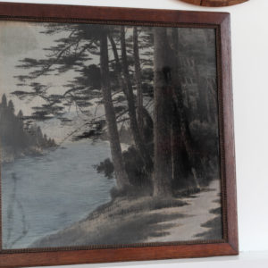 Paire de peintures sur tissus - Japon - Début XXème