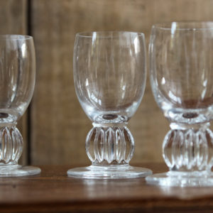 Lot de verres à digestif en cristal, Lalique France