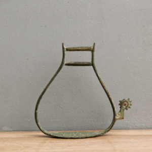 Rare étrier- éperon grec en bronze - XIXème siècle