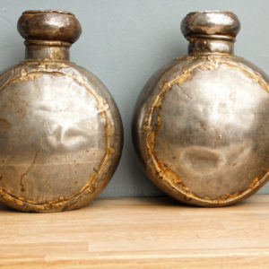 Paire de gourdes du Rajasthan, Inde, époque XIXème siècle