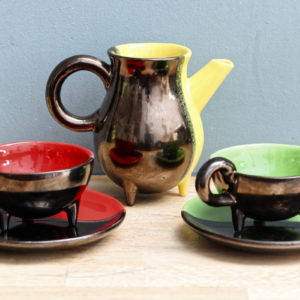 VENDU - Petit service à thé années 50 - design Luc Vallauris