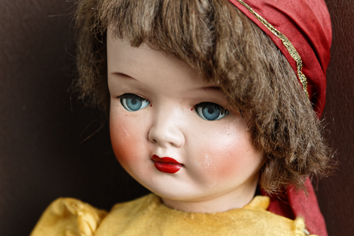 Poupée en carton bouilli, années 50, Italie – Image 5