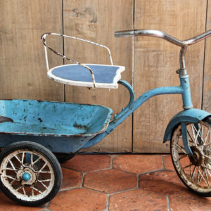 Tricycle benne décoratif - années 50