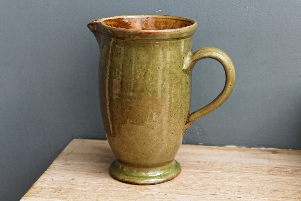 Service à orangeade en terre cuite vernissée – Image 6