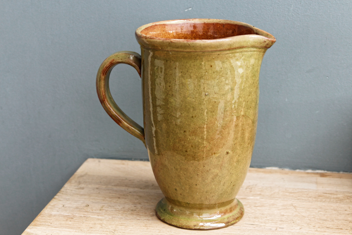 Service à orangeade en terre cuite vernissée – Image 4