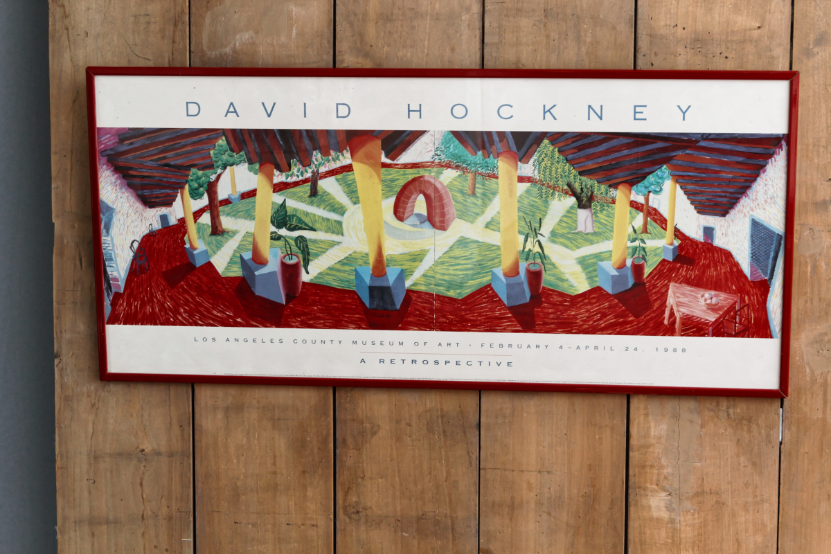 Affiche originale encadrée - David Hockney – Image 6