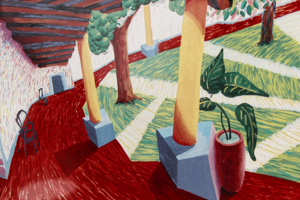 Affiche originale encadrée - David Hockney – Image 3