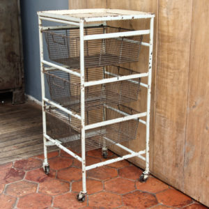 Ancienne desserte roulante de cuisine