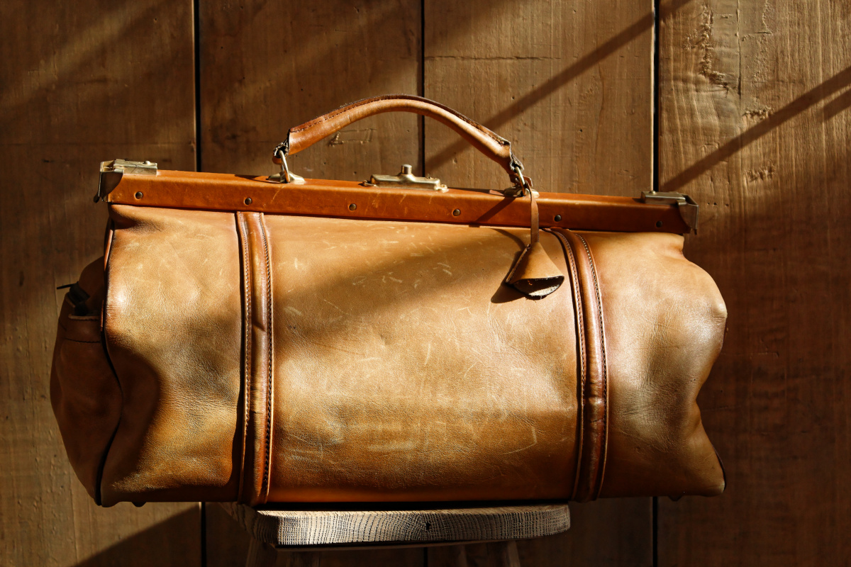 Sac de voyage en cuir - PP Fougy – Image 9