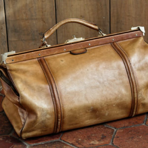 Sac de voyage en cuir - PP Fougy