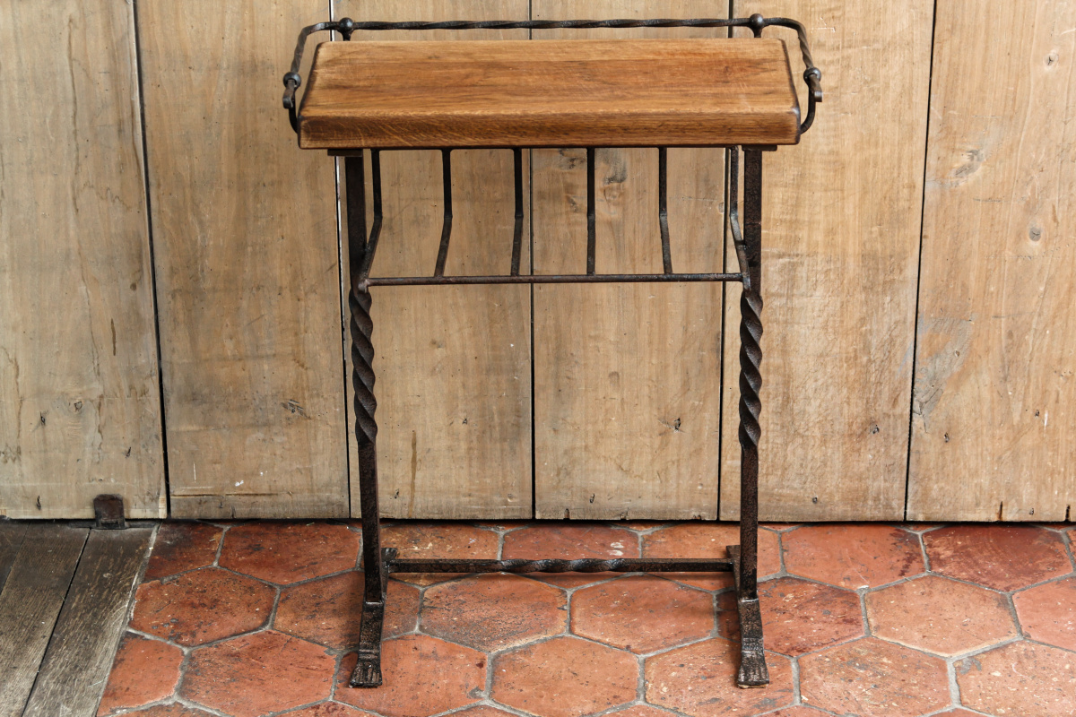 Bout de canapé brutaliste, années 50 – Image 13