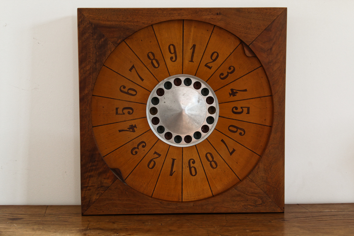 Jeu de la boule en acajou - jeu de comptoir – Image 8