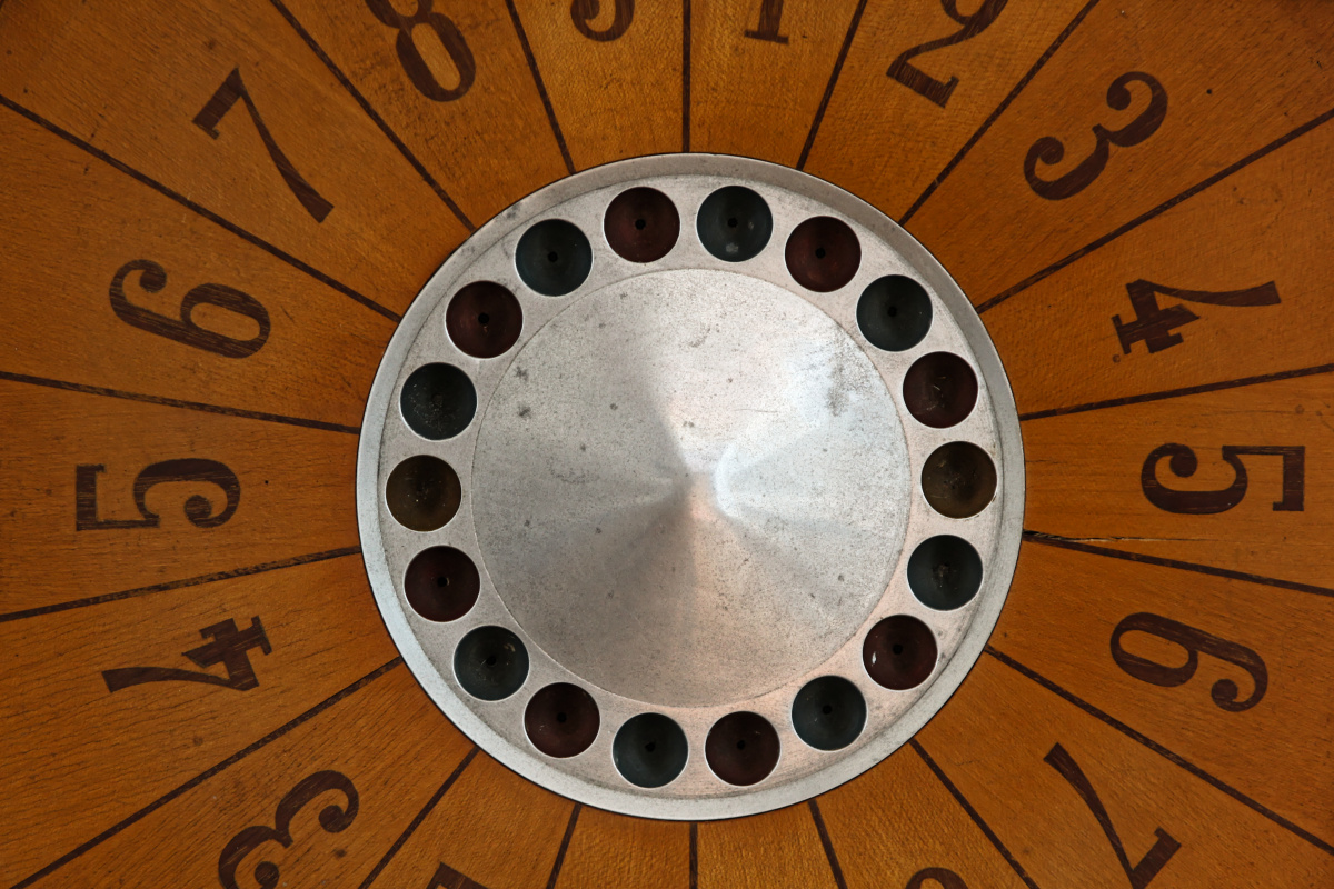 Jeu de la boule en acajou - jeu de comptoir – Image 7