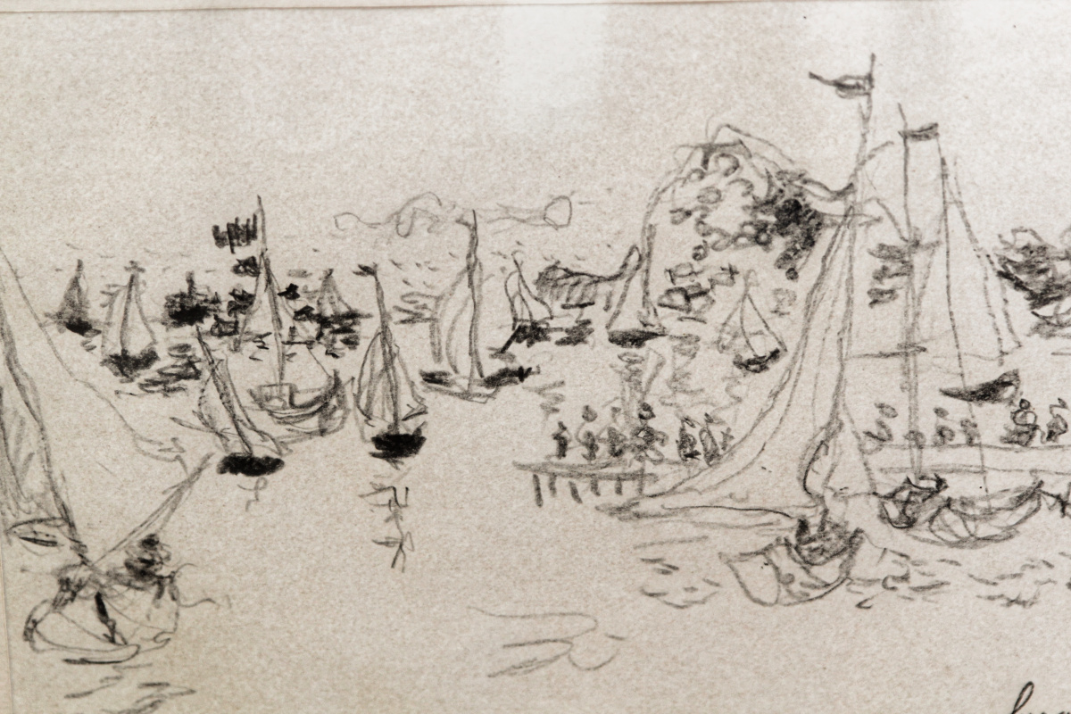 VENDU - Dessin à la mine de plomb - Jean Fusaro – Image 4