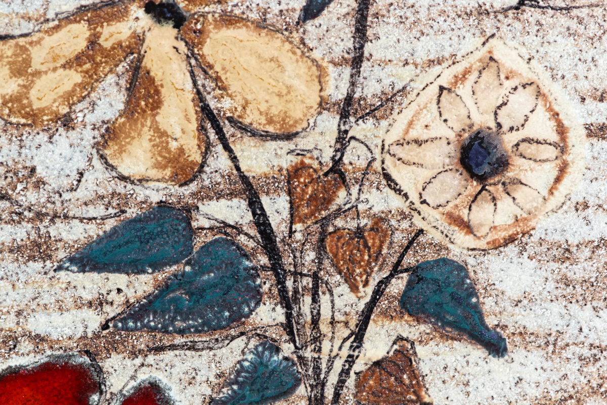 Plaque en lave émaillée - JG Picard - Vallauris – Image 7