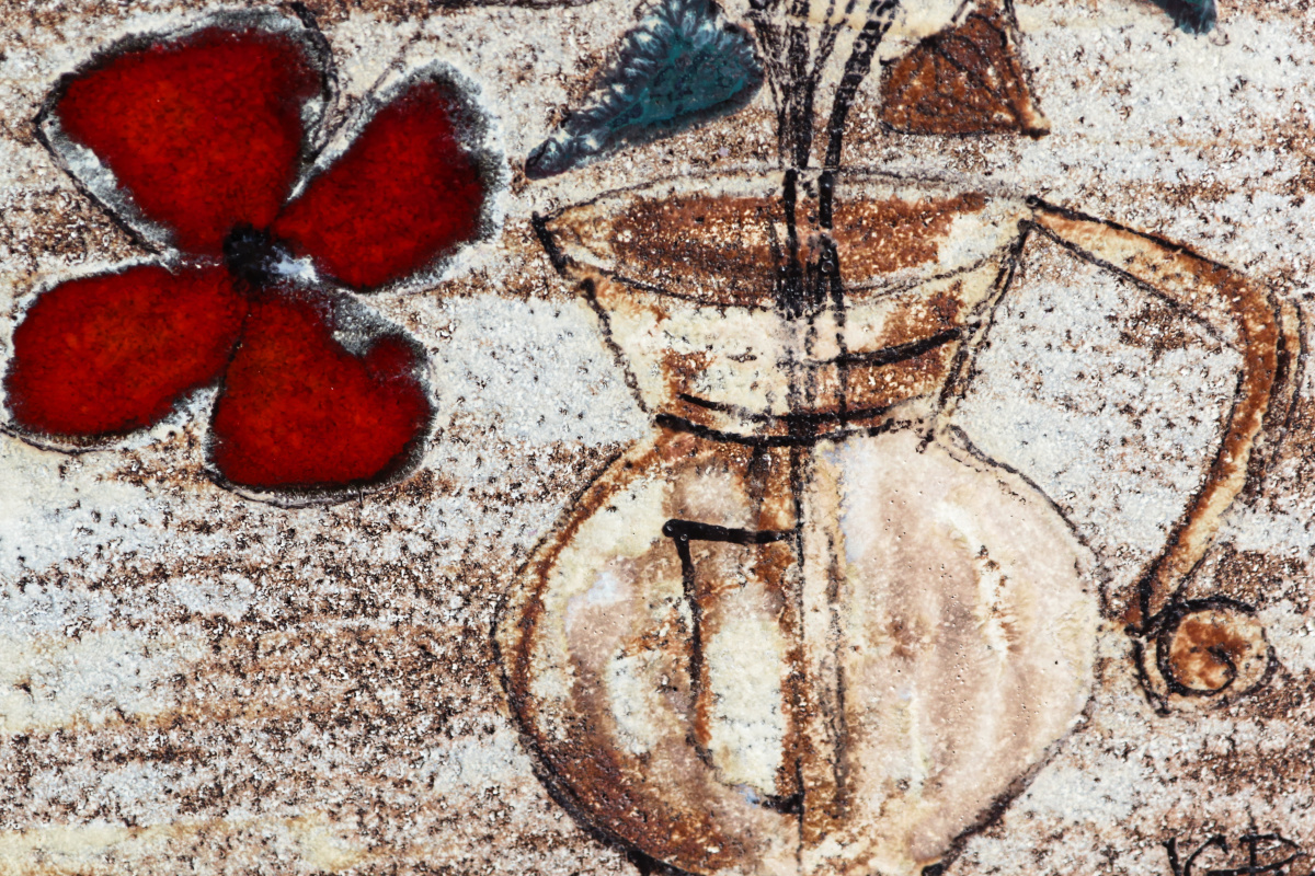 Plaque en lave émaillée - JG Picard - Vallauris – Image 6